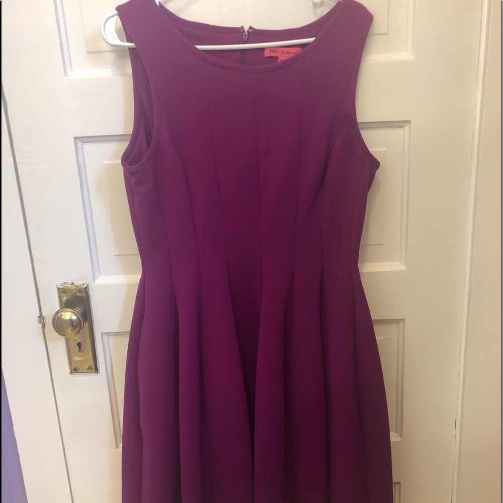 Betsey Johnson Skater Dress. Size 14. Color Pink.
